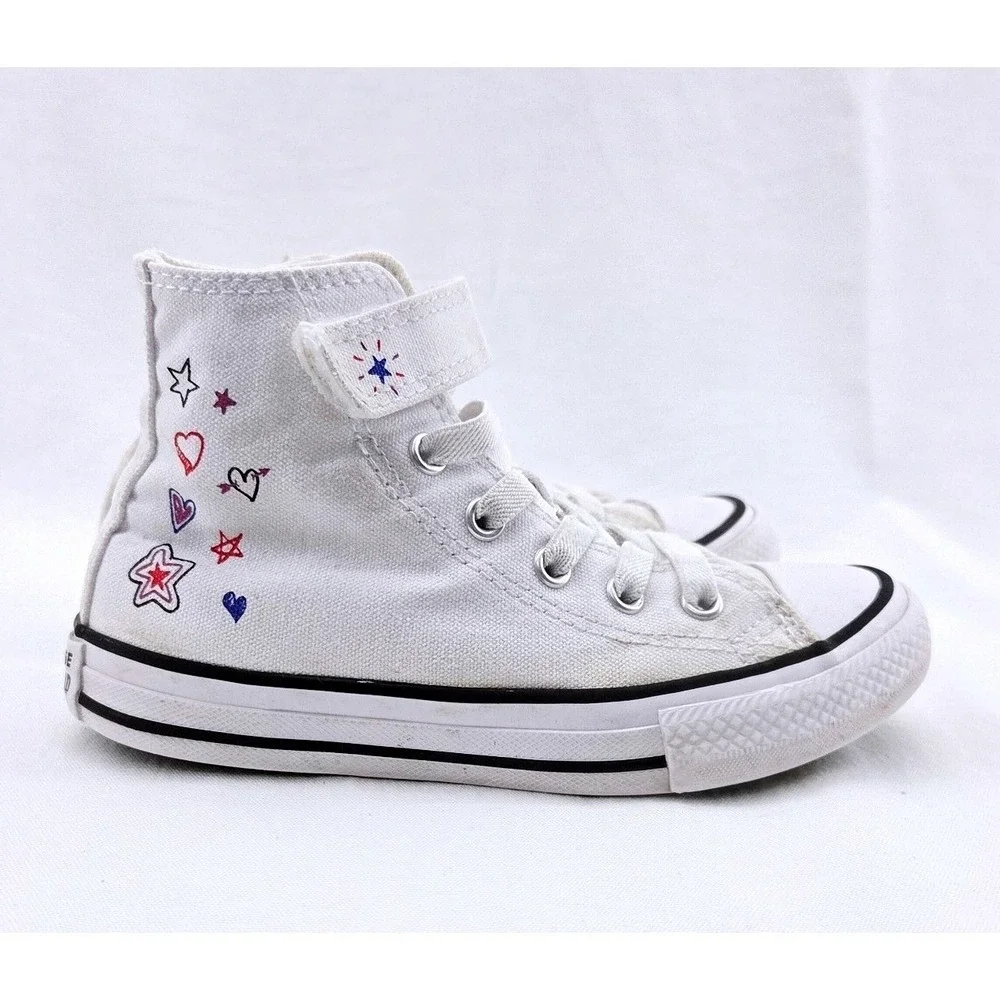 Converse Chuck Taylor Doodle Star Kids Shoes - Size‎ 12